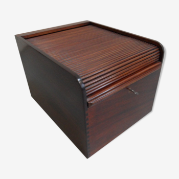 Antique mahogany filing cabinet