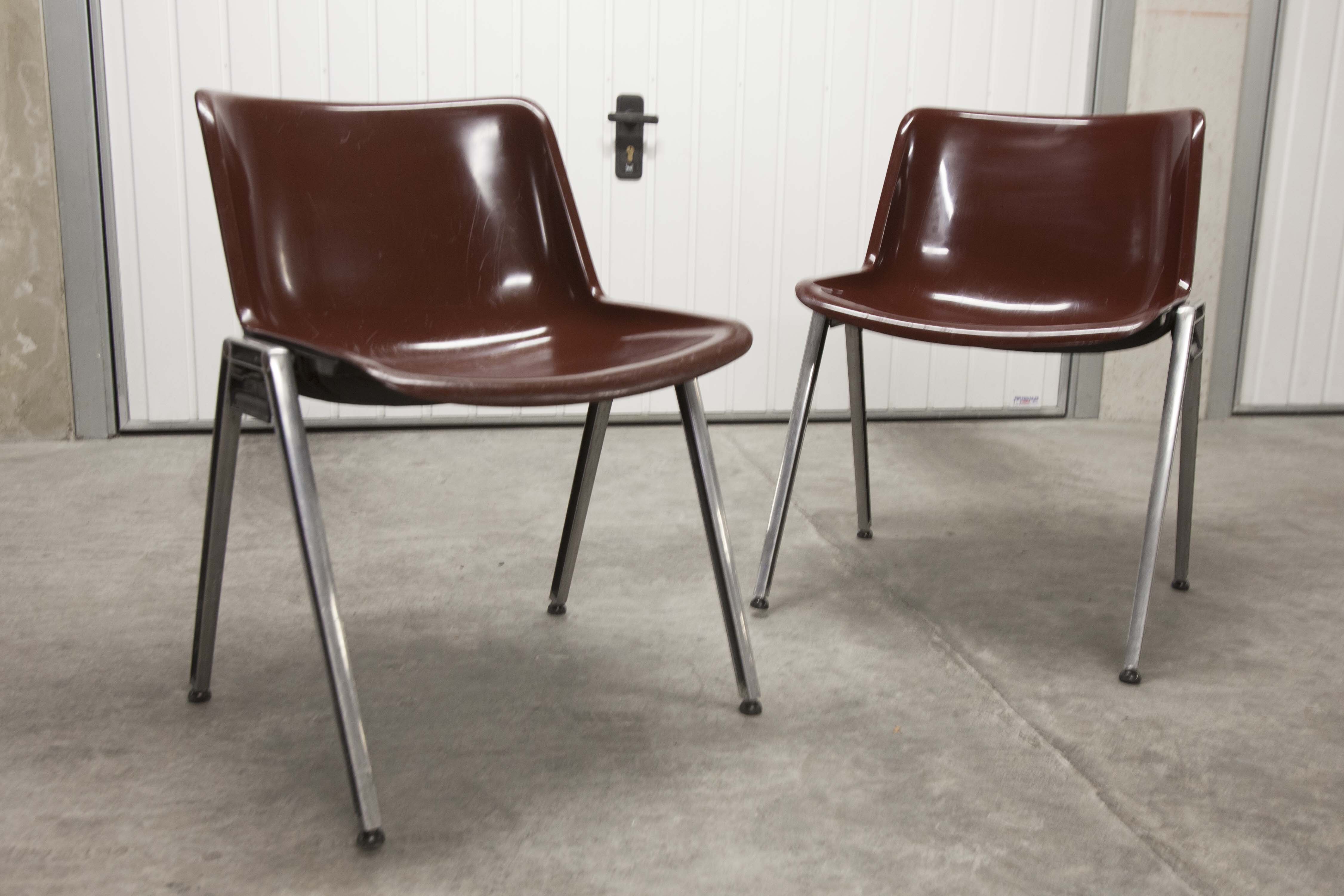 Osvaldo Borsani Modus chairs for Tecno