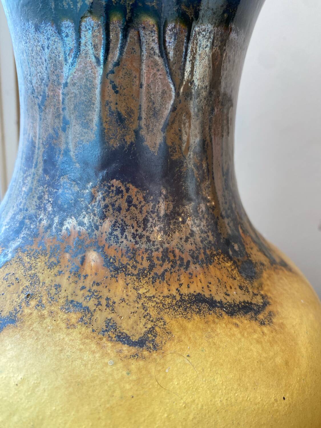 Two Uebelacker Ü-ceramics vases