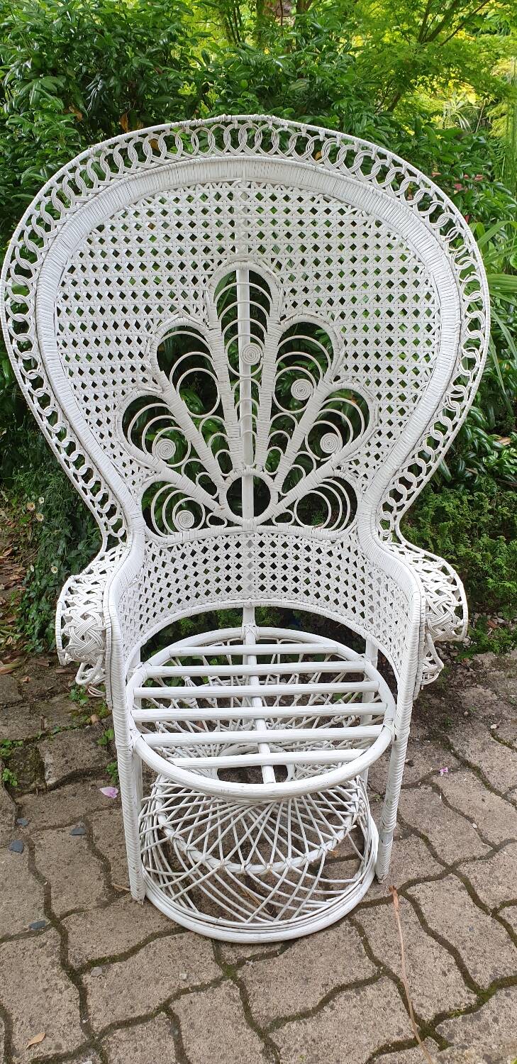 Emmanuelle rattan armchair