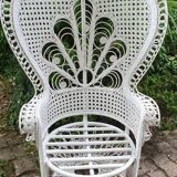 Emmanuelle rattan armchair