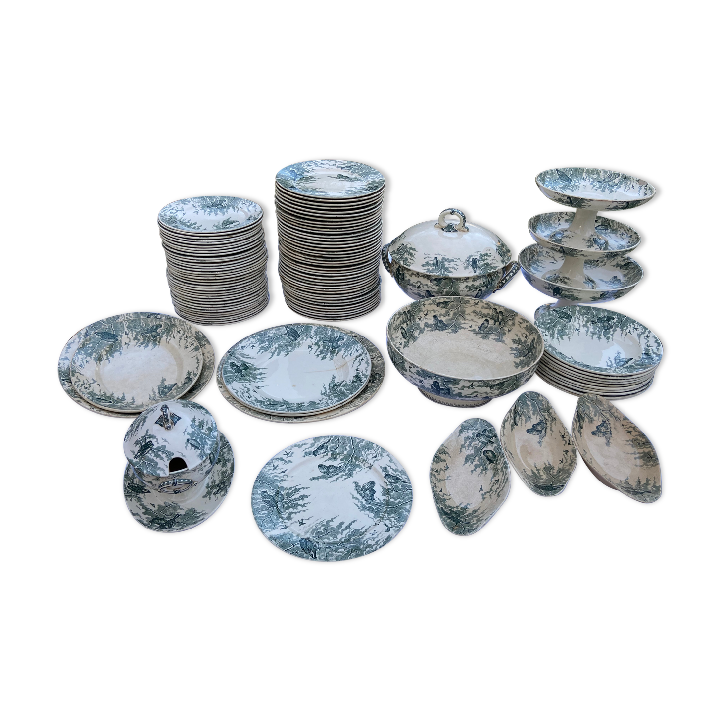 Service Sarreguemines 100 pieces