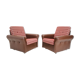 Paire de fauteuils design du milieu du siècle Tchécoslovaquie, années 1960.