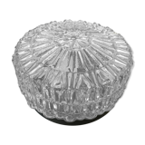 Vintage moulded glass ceiling light