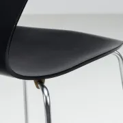 Arne Jacobsen set of eight 3107 Butterfly dining chairs Fritz Hansen Denmark 1967