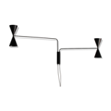 Wall lamp "bat light" with 2 arms designed by Juanma Lizana