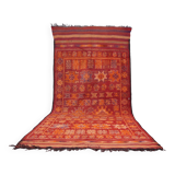 Vintage berber rug 187 cm x 408 cm - tapis berber marocain