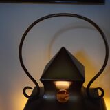 Vintage lamp blown glass