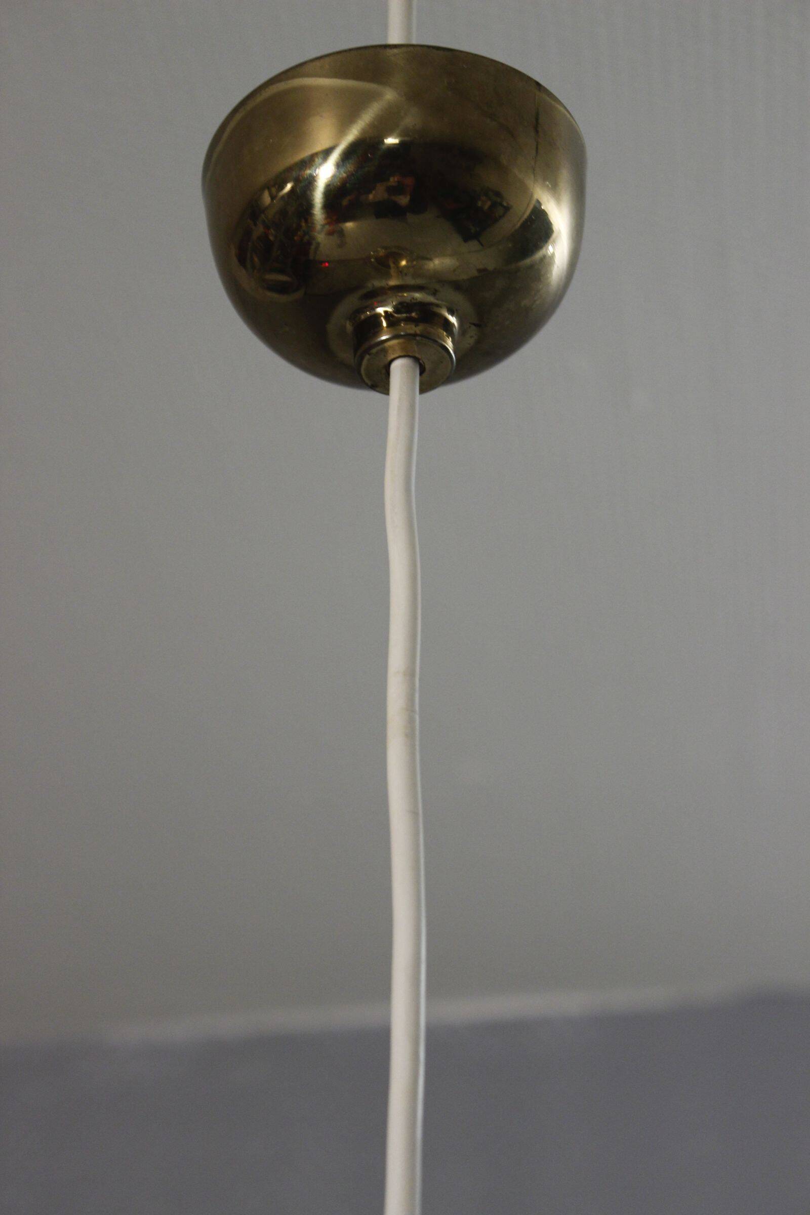Bubble glass pendant light by Helena Tynell, Limburg design, 1960s.