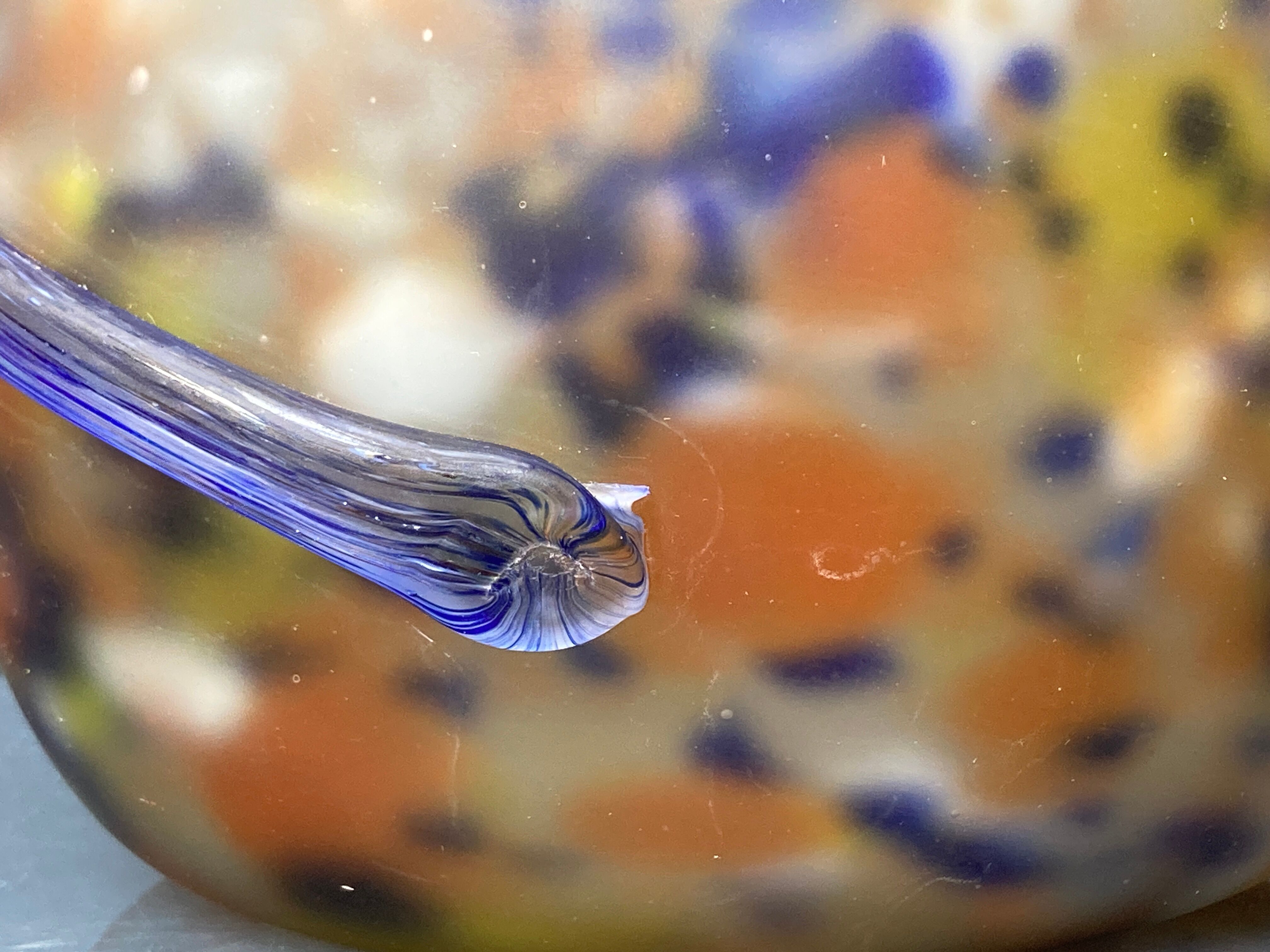 Art Deco vase in glass paste - Muller Frères Luneville