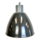 Grande Lampe d'Usine Industrielle en Émail Gris Foncé d'Elektrosvit, 1960s