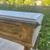 Provençal console – 2 drawers & shelves