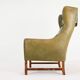 Fredrik Kayser, Wingback Armchair, Model 965h For Vatne Møbler. C.1960
