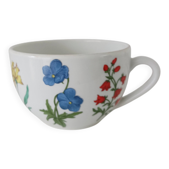Paris porcelain bowl, Herbarium decor