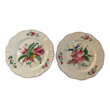 Set of 2 decorative plates