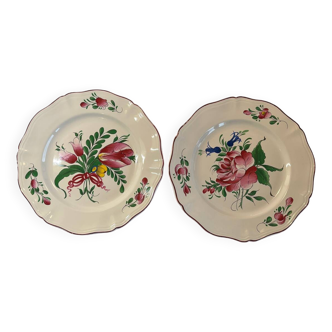 Set of 2 decorative plates