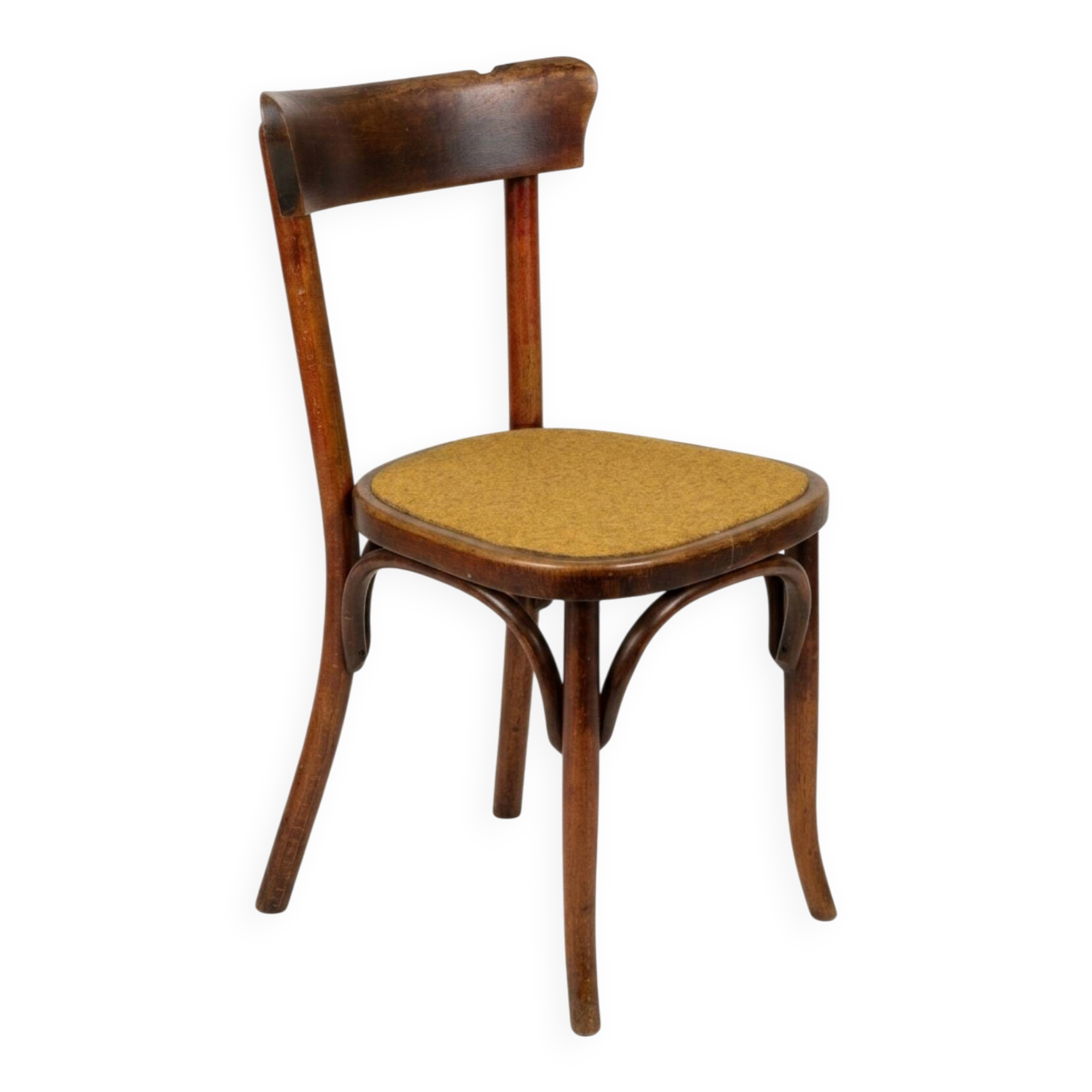 Vintage bentwood bistro chair – Custom seat (Year
