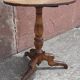 Tripod gueridon or Louis Philippe side table, cabaret top.