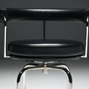 LC7 chairs by Charlotte Perriand, Le Corbusier and Pierre Jeanneret, 1980s