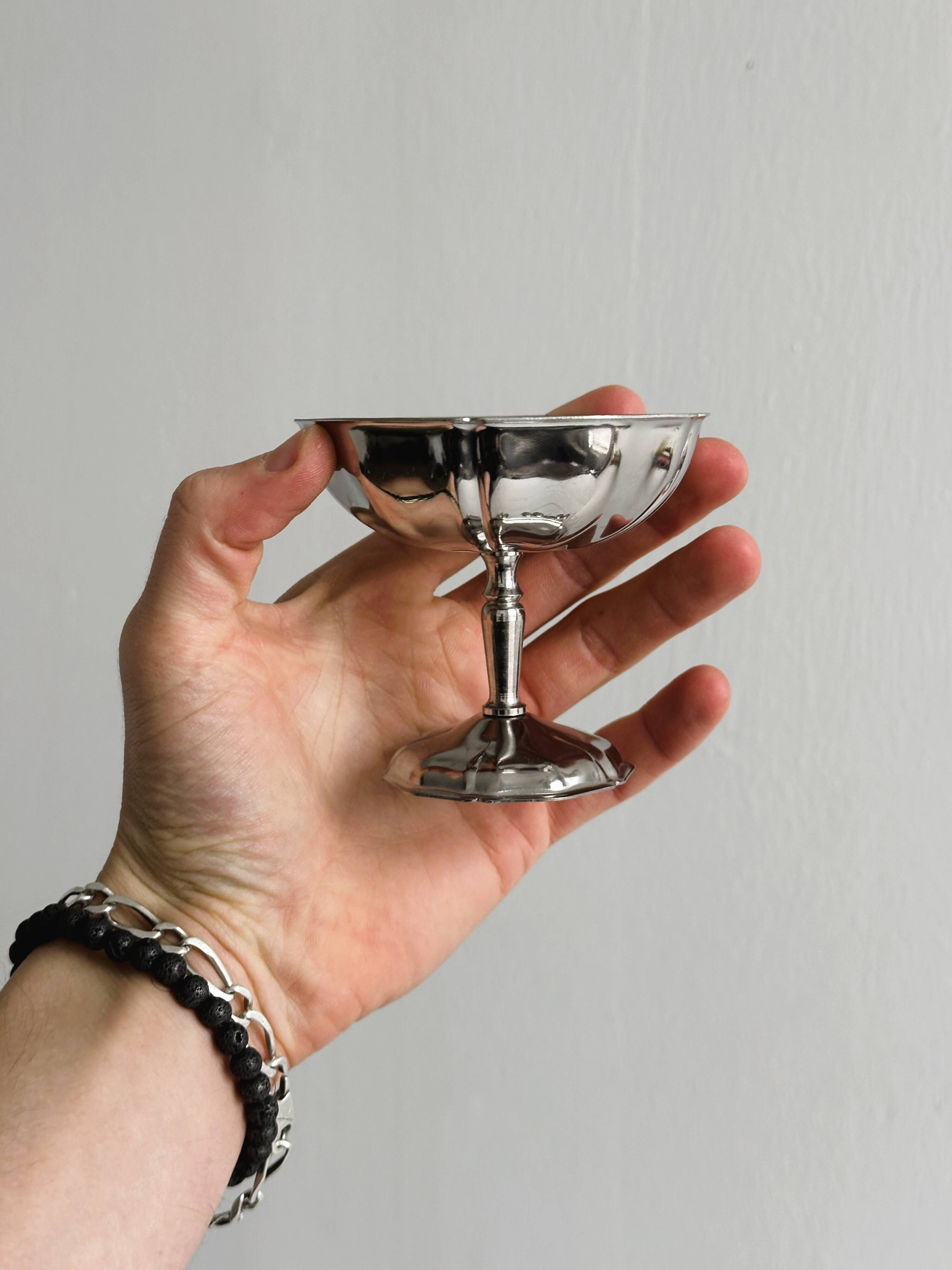 6 Letang Remy stainless steel footed cups