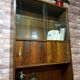 Bibliothèque rénovée vitrine années 1960 rétro vintage, Polska