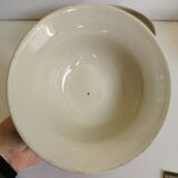Ancient white blue Chinese ceramic pot