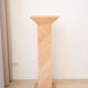 Vintage rattan pedestal, 1980s.