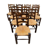 10 chaises Georges Robert