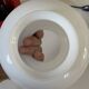 Vintage 70s ceramic design lantern lamp