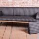 Bauhaus Sofa in Chrome and Fabric from Robert Slezak, Czech, 1930s