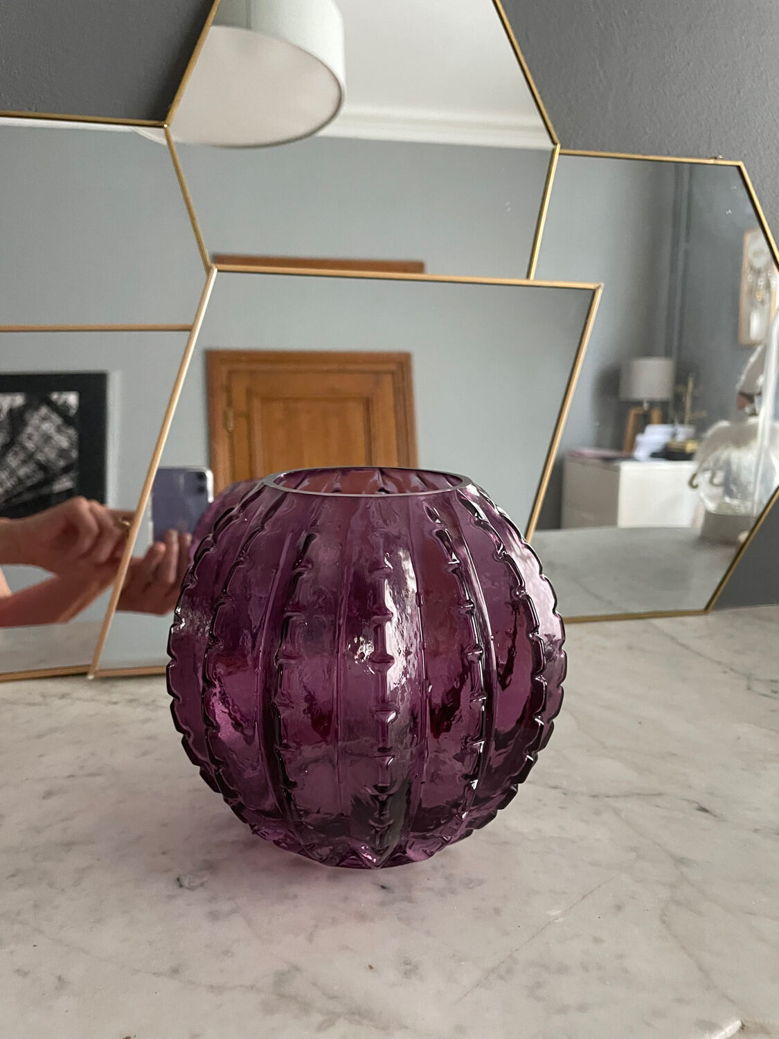 Glass vase