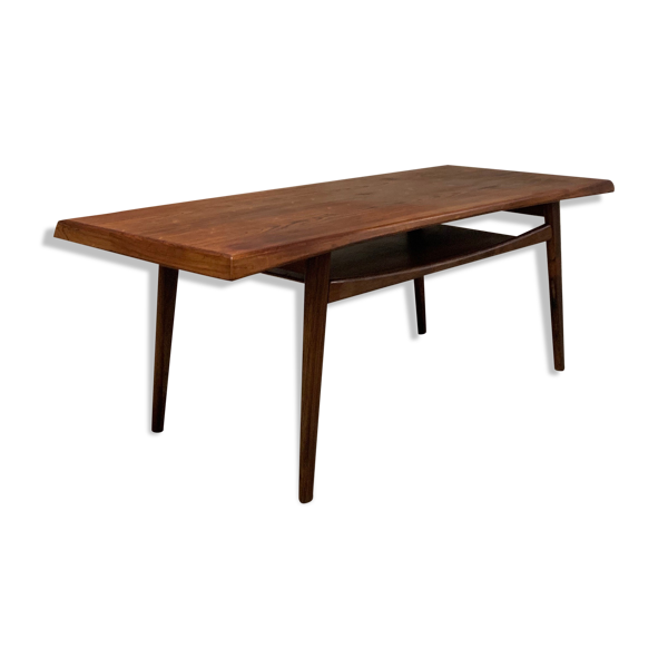 Table basse en palissandre, années 1960