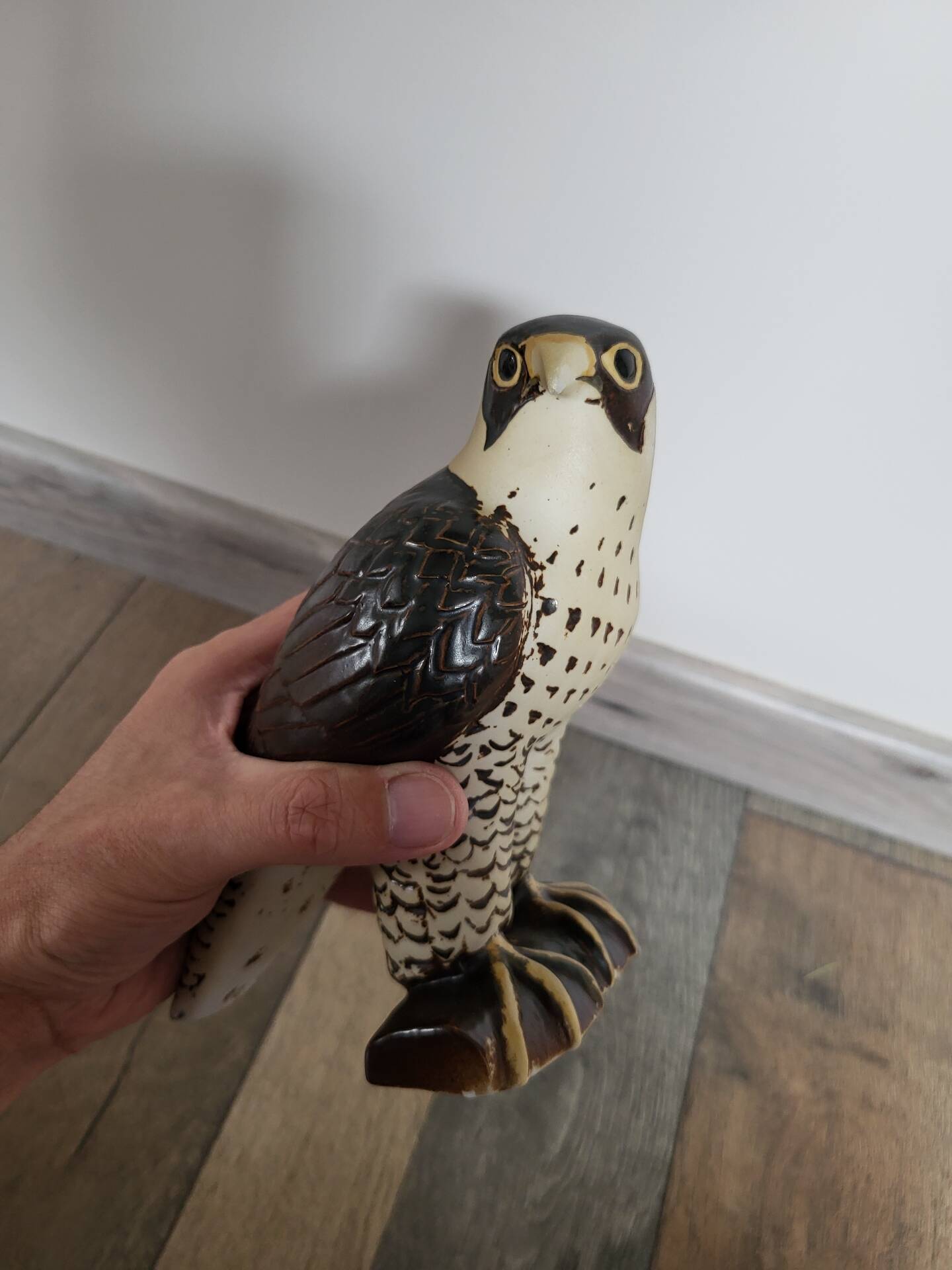 Ceramic Peregrine Falcon Lisa Larson Gustavsberg Studio Limited Edition