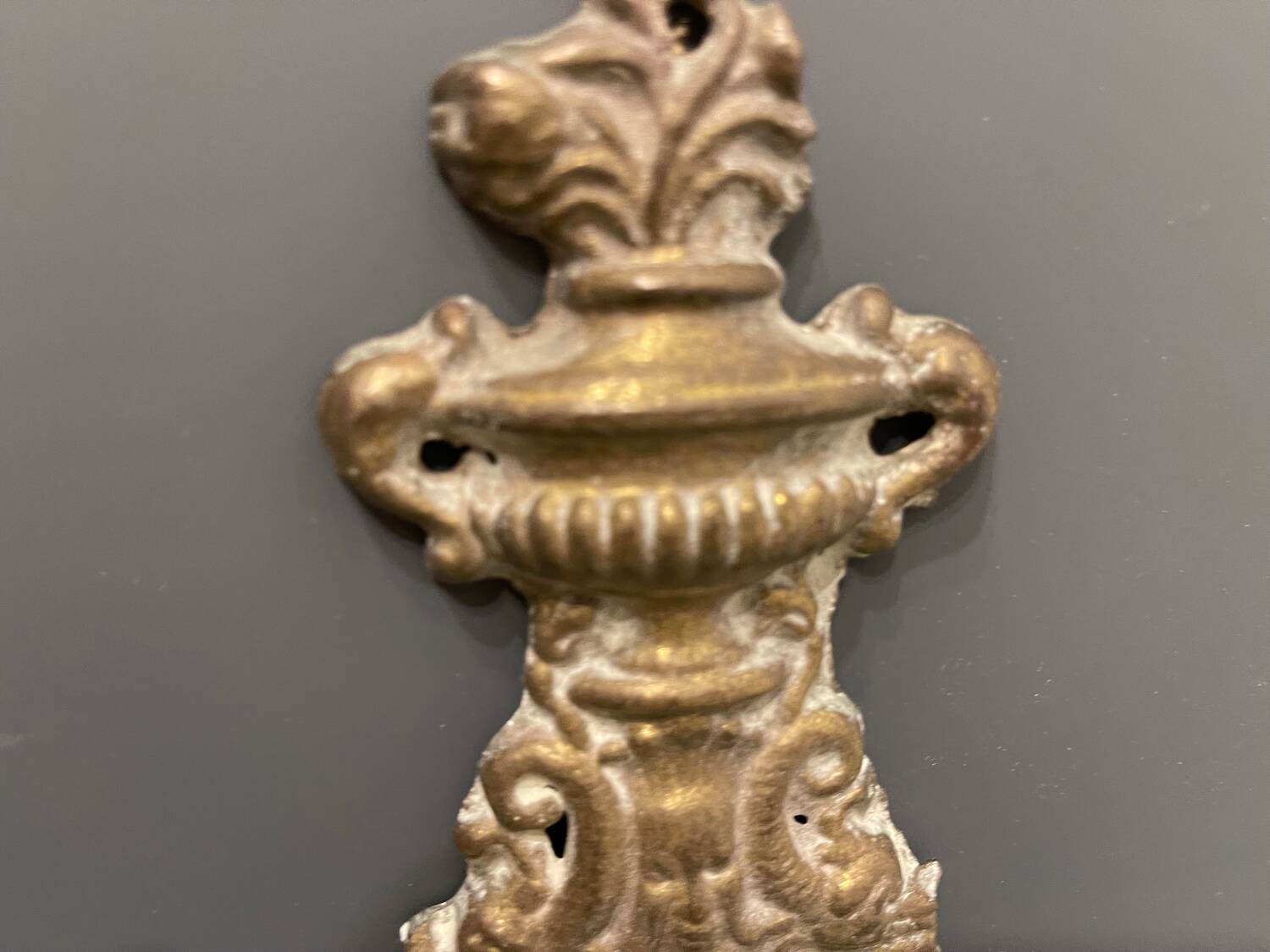 Lot de 2 appliques en laiton des années 1960