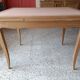 Table avec rallonges intégrées rénovée