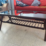 Rattan coffee table
