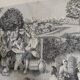 Large vintage decorative panel