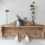 pallet wood wall shelf