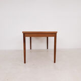 Teak extendable dining table, The Netherlands 1950's