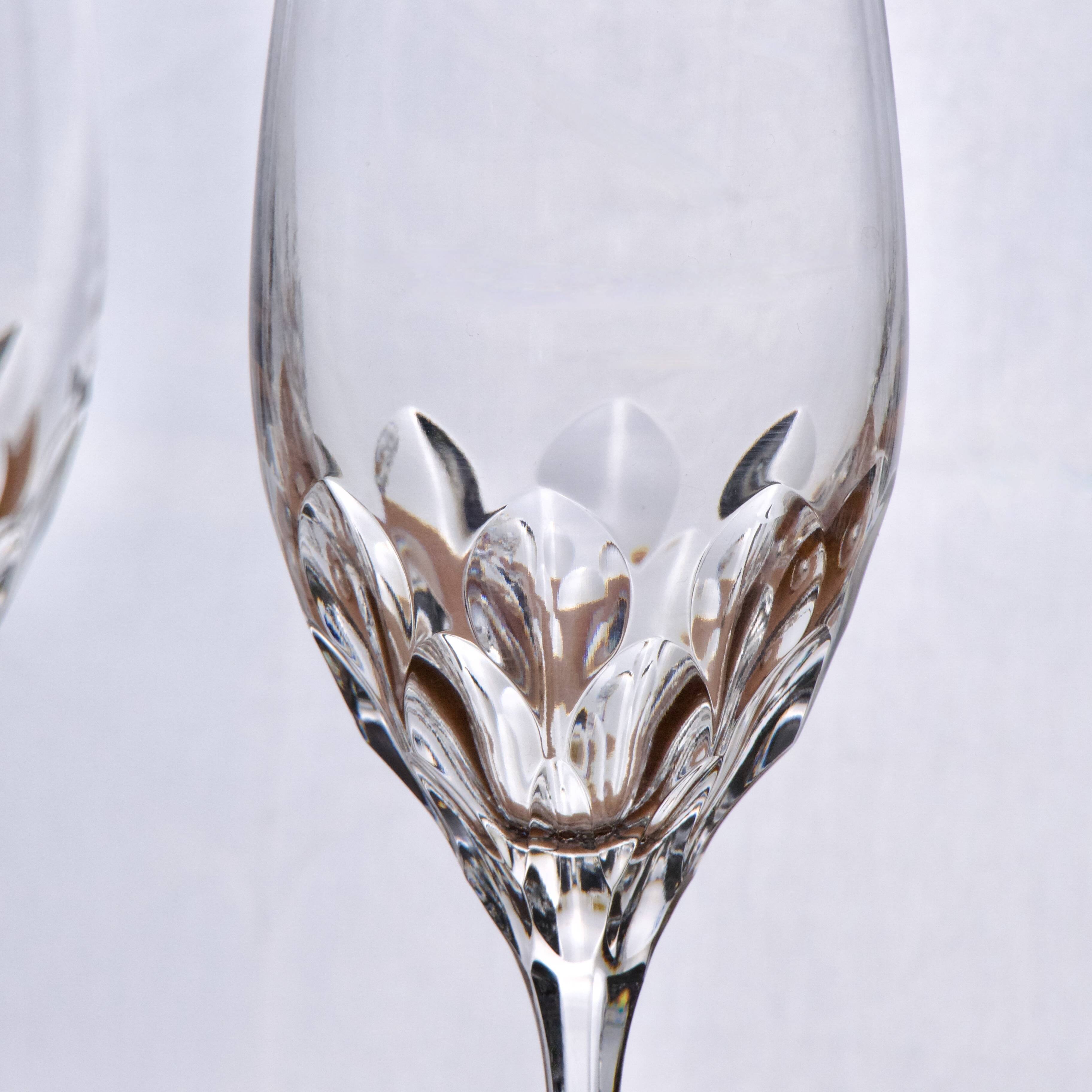 Antique Gorham Royal Crystal Flutes
