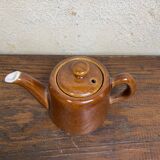 Small vintage brown teapot