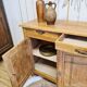 Buffet ancien en bois massif 2 portes et 2 tiroirs rénové