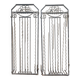 Pair of Art Deco wrought iron doors, circa 1925