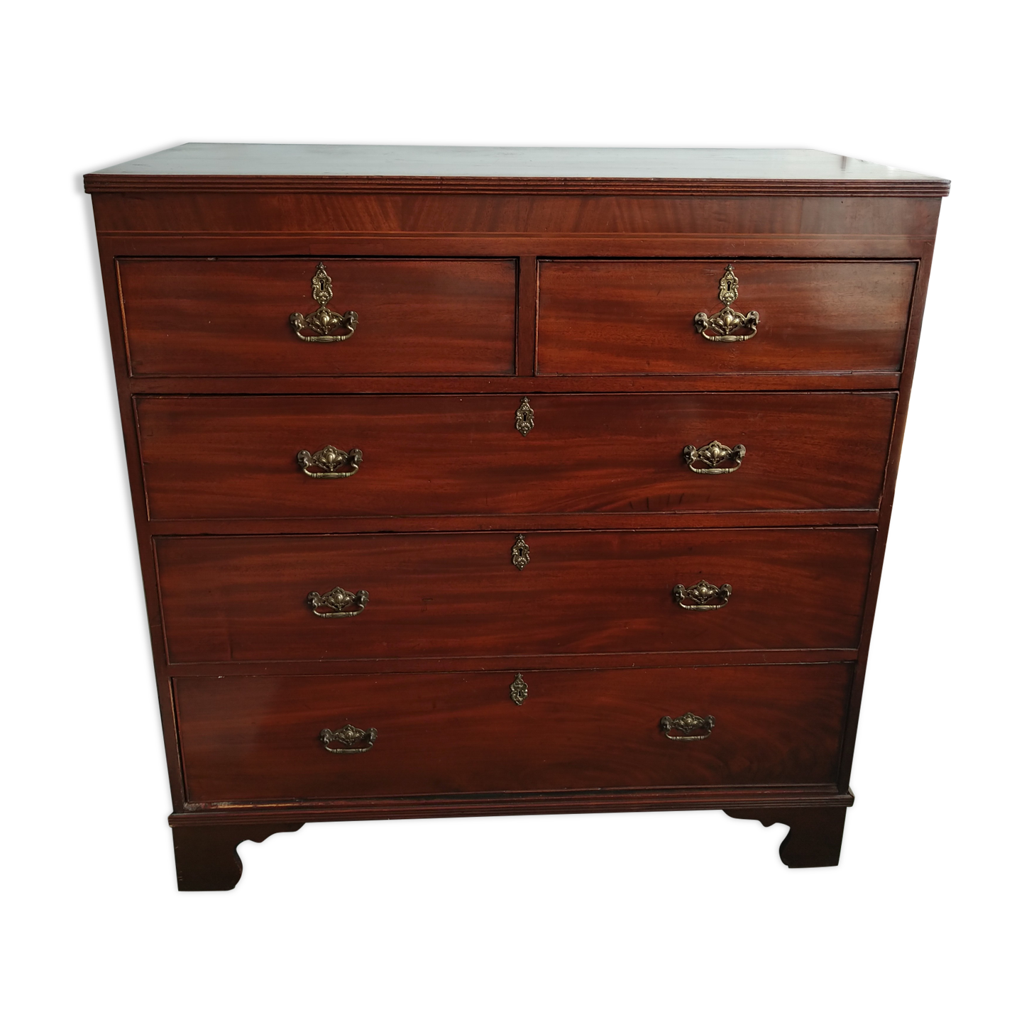 Commode de marine anglaise acajou