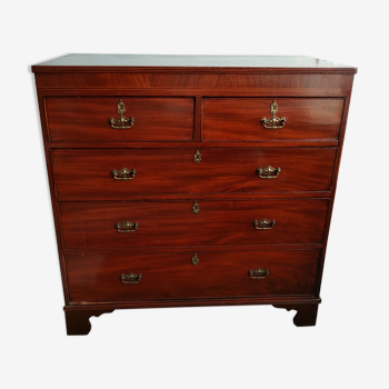 Commode de marine anglaise acajou