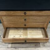 Louis Philippe solid wood chest of drawers