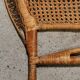 Emmanuelle peacock rattan and cane headboard 1960