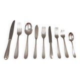 Christofle Dax model - 102-piece silver-plated cutlery set in perfect condition