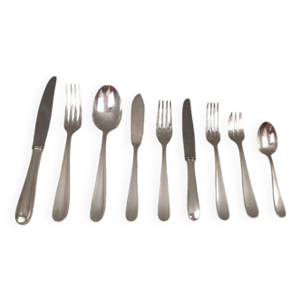 Christofle modèle Dax - ménagère 102 pièces métal argenté parfait etat