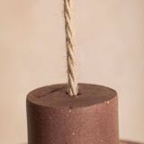 ALBA pendant light in Moca concrete